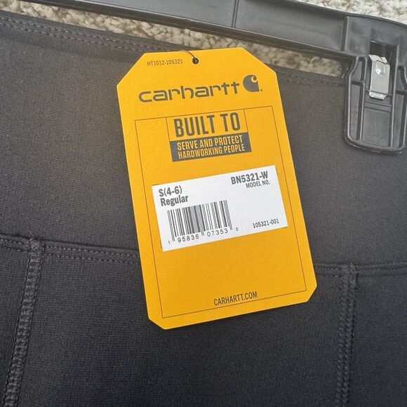 Carhartt Leggings Women Small Force Fitted Lightweight Ankle Length New BN5321-W - Picture 3 of 15